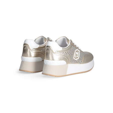 Liu Jo sneakers Dreamy 11 in pelle light gold BA5103PX659
