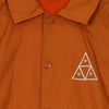 HUF Giacca Coach Jacket Uomo Essentials Tt Coaches Jacket Rust da uomo