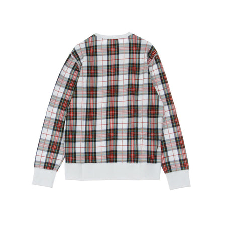 HUF Felpa Leggera Girocollo Uomo Spungen Crew White da uomo