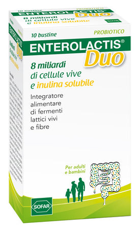 Enterolactis duo polvere 10 bustine fermenti lattici