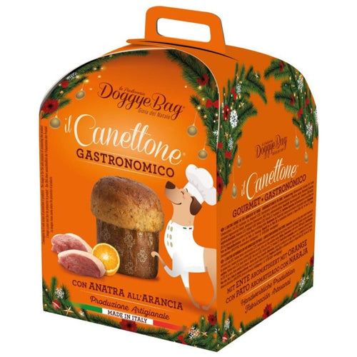 Panettone per Cani con Anatra all'Arancia Canettone Gastronomico