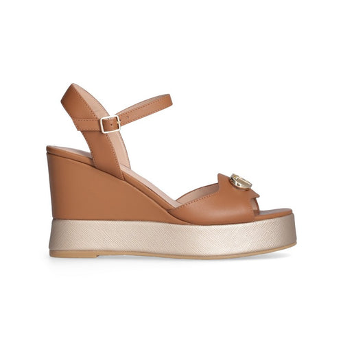 Liu Jo sandali donna Karen 11 in pelle cuoio SA5117P0