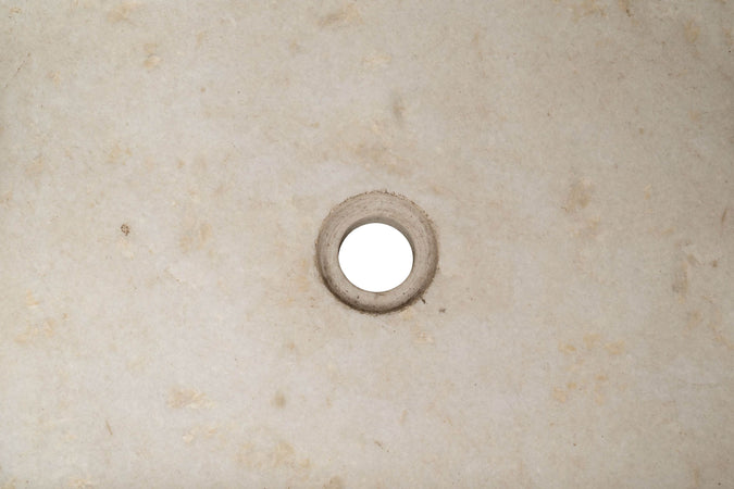 Biscottini Lavandino in marmo bianco Vasca realizzata completamente Offerta Speciale