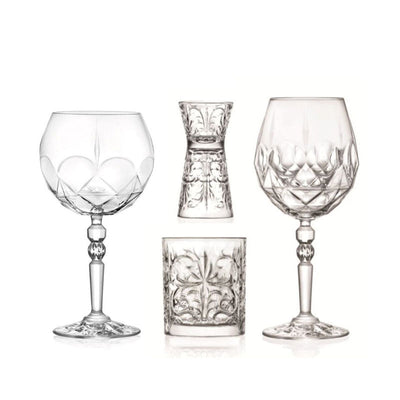 Set Cocktail Set 4 Pz In Vetro Luxion - RCR