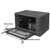 SOGO Forno elettrico, con girarrosto e convezione 70L / 1840W / timer / 6 funzioni di cottura / funzione yogurt