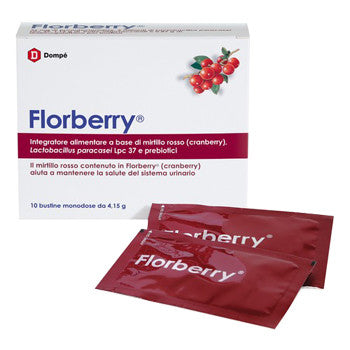 Dompe florberry integratore vie urinarie 10 bustine 4,5g