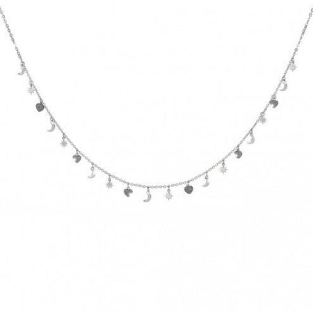REBECCA-COLLANA IN ARGENTO E DIAMANTI