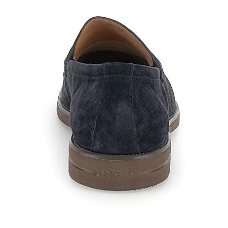 Stonefly mocassino uomo Calvin 9 in camoscio blu 220797