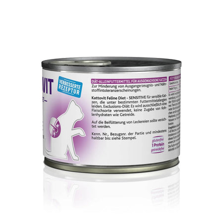 Kattovit Feline Sensitive Tacchino Patè per Gatti Scatoletta 85gr