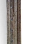Biscottini Specchio da parete in legno massello di teak