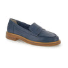 Stonefly mocassino donna Celine 3 in pelle blu 221022