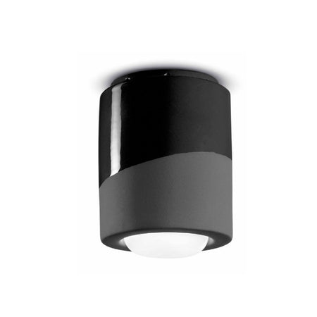 Plafoniera ceramica Ferroluce Decò PI C986 E27 LED lampada soffitto classica moderna