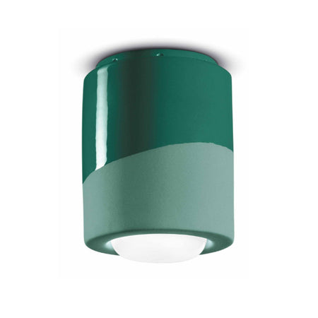 Plafoniera ceramica Ferroluce Decò PI C986 E27 LED lampada soffitto classica moderna