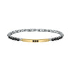 Bracciale MORELLATO uomo Tennis dorato / cristalli neri