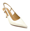 Janet & Janet slingback in pelle verniciata beige J100 BEIGE 99