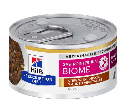 Hill's Prescription Diet Biome Digestive spezzatino Pollo e Verdure umido Gatti Adulti 82 gr