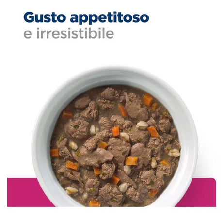 Hill's Prescription Diet Biome Digestive spezzatino Pollo e Verdure umido Gatti Adulti 82 gr