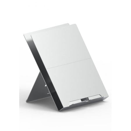 STANDIVARIUS ETRA Supporto per computer portatile Alluminio, Argento 43,2 cm [17] (Laptop Stand with Pivotable Document Holder - Natural Aluminium)