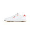 Nike Scarpa Bassa Uomo Grandstand Ii Premium White/university Red/gum Med Brown/black da uomo