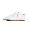 Nike Scarpa Bassa Uomo Grandstand Ii Premium White/university Red/gum Med Brown/black da uomo