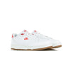 Nike Scarpa Bassa Uomo Grandstand Ii Premium White/university Red/gum Med Brown/black da uomo