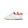 Nike Scarpa Bassa Uomo Grandstand Ii Premium White/university Red/gum Med Brown/black da uomo