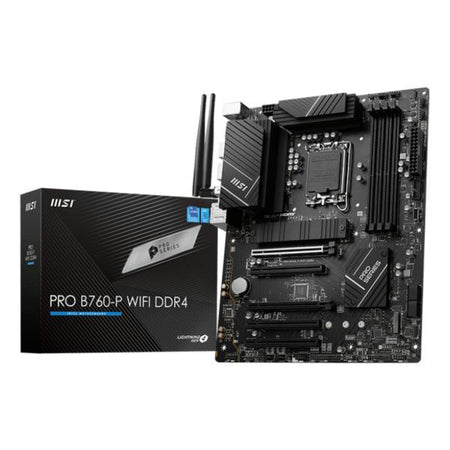 Msi Mb 1200 12/13 Gen. Pro B760-p Wifi 4xddr4 4xsata M.2 Hdmi/dp