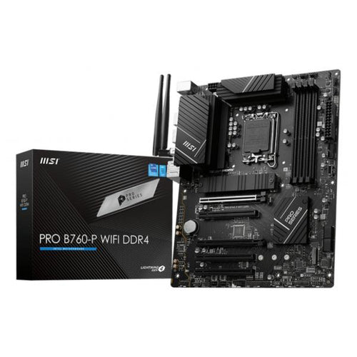 Msi Mb 1200 12/13 Gen. Pro B760-p Wifi 4xddr4 4xsata M.2 Hdmi/dp