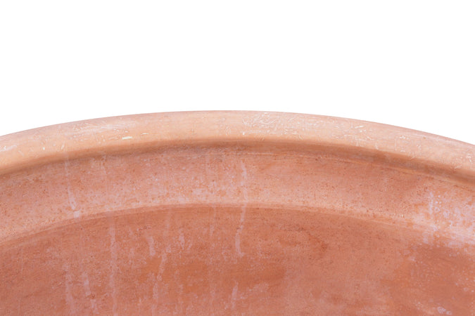Biscottini Ciotola in Terracotta 100% Made in Italy interamente Lavorata a Mano L103XPR103XH35 CM