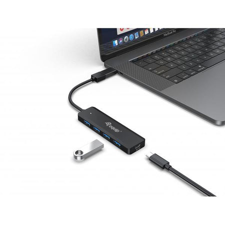 HUB 4-PORT USB 3.2GEN.1 HUB WITH USBC