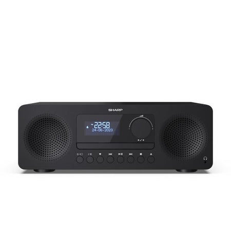 SHARP XL-B720D(BK) - SISTEMA HIFI - CD/R - USB PLAYER - DAB+ - BLUETOOTH - MP3