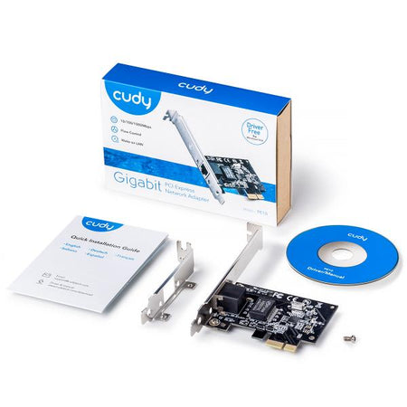 CUDY PE10 - GIGABIT PCI EXPRESS ADAPTER