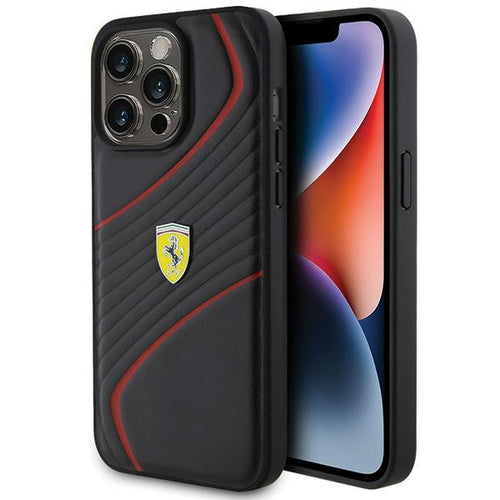 cover ferrari iphone 15 pro max nera