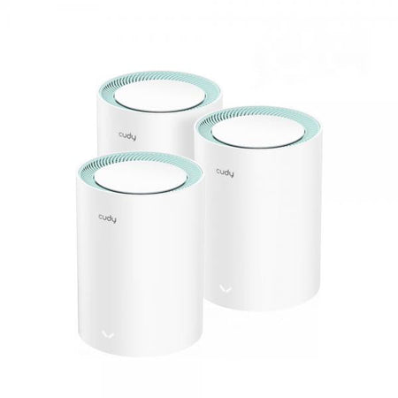 CUDY M1300(3-PACK) - AC1200 WI-FI GIGABIT MESH SOLUTION