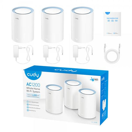 CUDY M1200(3-PACK) - AC1200 WI-FIMESH SOLUTION