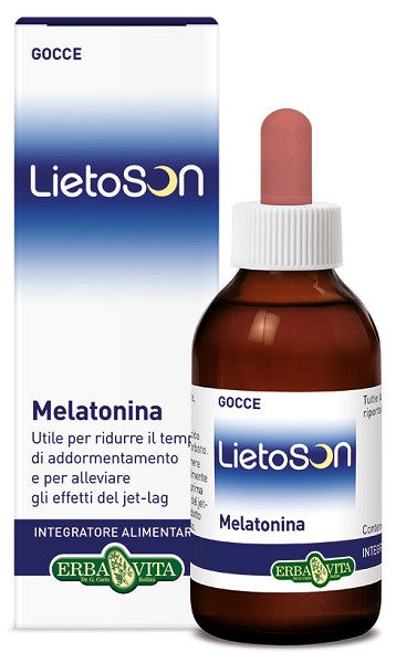 Erba vita lietoson melatonina gocce 30ml