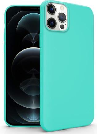 cover  silicone iphone 15 pro azzurra