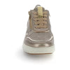 Stonefly sneakers donna in pelle laminata metal fizz 220776