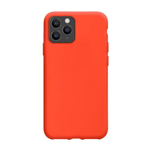 cover silicone iphone 15 pro max arancio