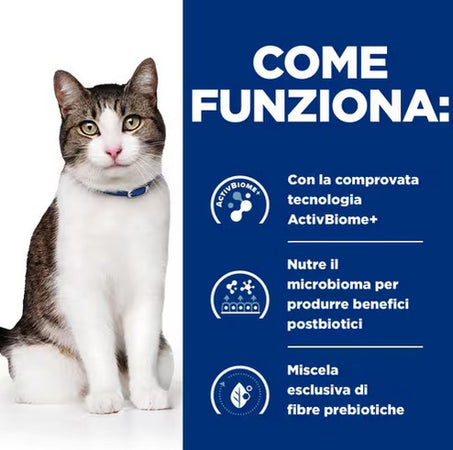 Hill's Prescription Diet Biome Digestive Stress Pollo umido Gatti Adulti 1,5 kg