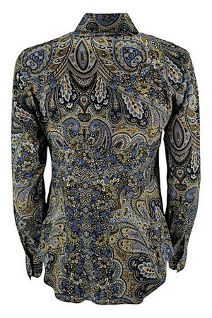 Caliban Camicie Militare/cuoio da donna