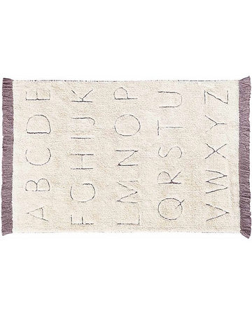 Tappeto Lavabile - ABC XS - Collezione RugCycled (130cm x 90cm) Lorena Canals