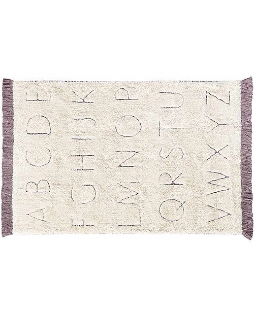 Tappeto Lavabile - ABC XS - Collezione RugCycled (130cm x 90cm) Lorena Canals