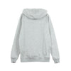 WU-WEAR Felpa Cappuccio Uomo Logo Hoody Heather Grey/black da uomo