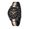 Orologio SECTOR da uomo 240 cronografo acciaio nero / oro rosa