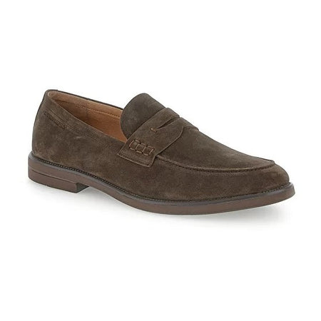 Stonefly mocassini uomo in camoscio brown 220797