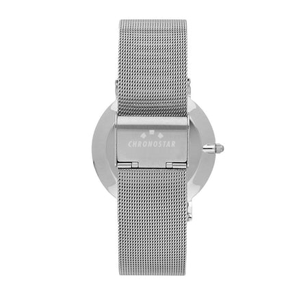 Orologio CHRONOSTAR uomo Preppy tempo acciaio mesh / blu