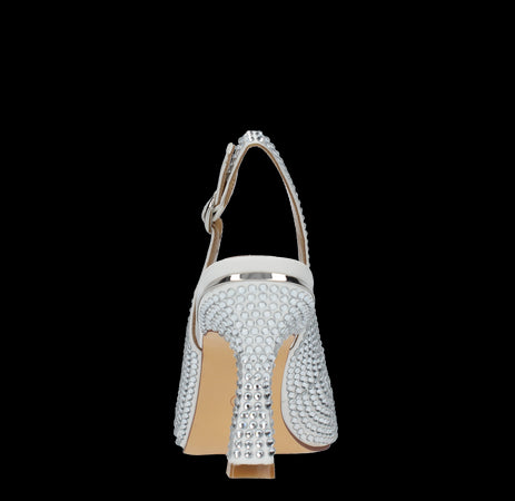 Alma en Pena Scarpe con Tacco Bianco da donna