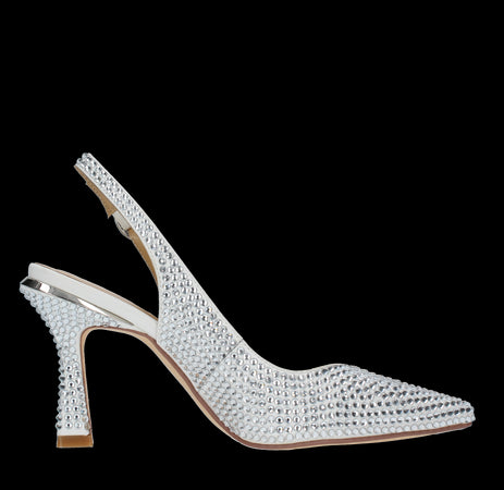 Alma en Pena Scarpe con Tacco Bianco da donna