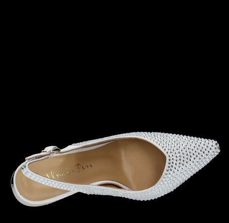 Alma en Pena Scarpe con Tacco Bianco da donna